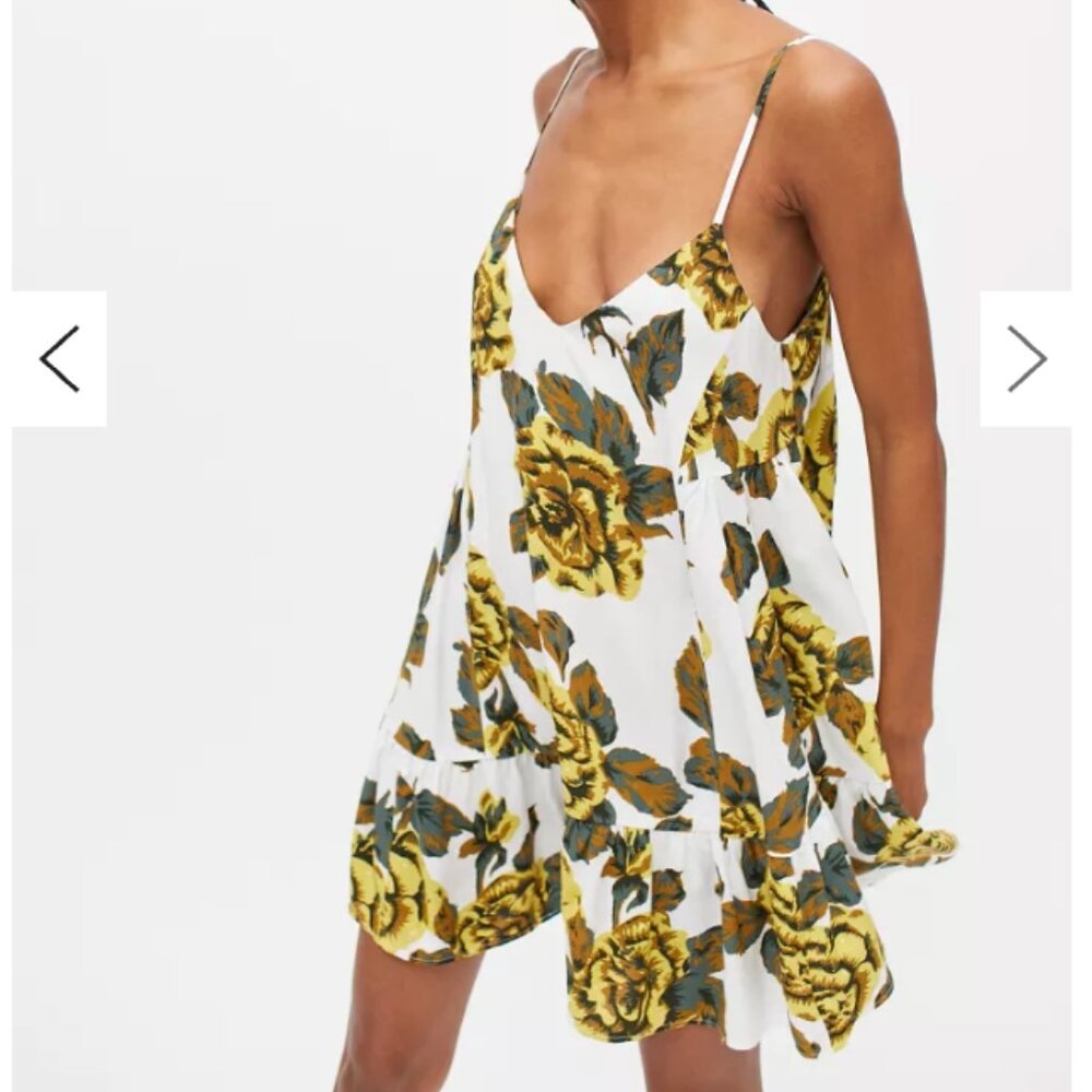 ๐ Urban Outfitters Tangerine Babydoll Swing Mini Dress ๐ - Picture 4 of 5